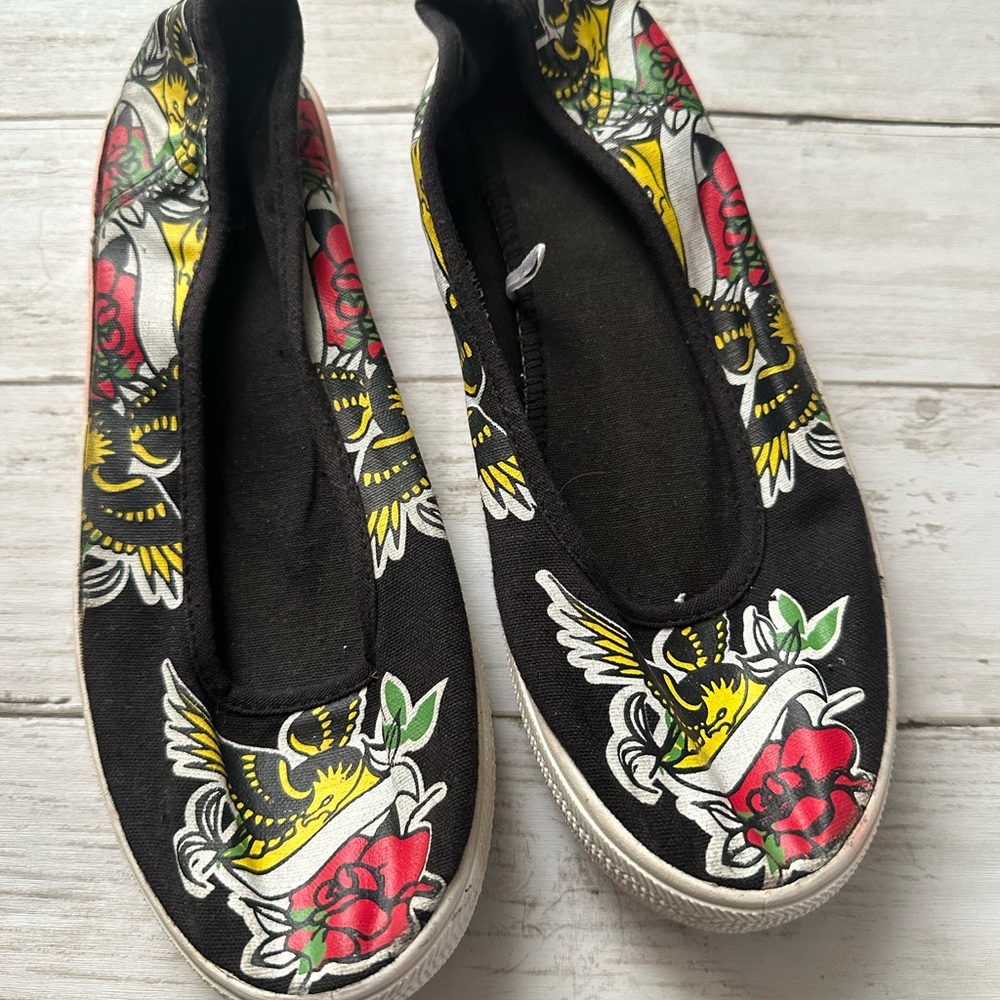 Ed Hardy Slip-on shoes